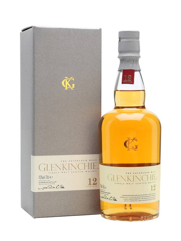 Glenkinchie 12 Year Old Lowland Single Malt Scotch Whisky | 700ML