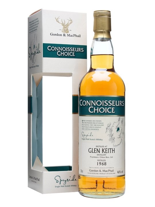 Glen Keith 1968 Bot.2008 Connoisseurs Choice Speyside Single Malt Scotch Whisky | 700ML