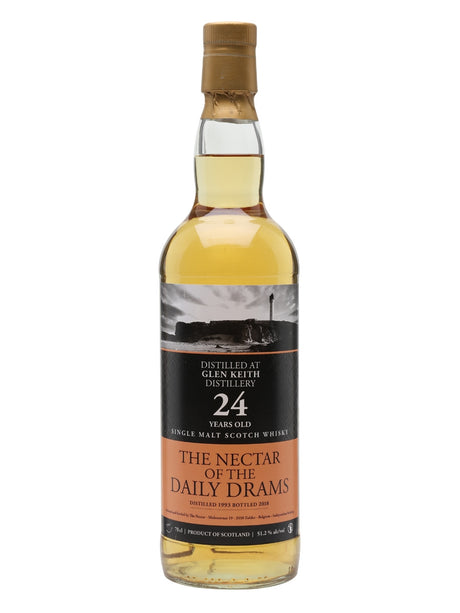 Glen Keith 1993 24 Year Old Daily Drams Speyside Single Malt Scotch Whisky | 700ML at CaskCartel.com