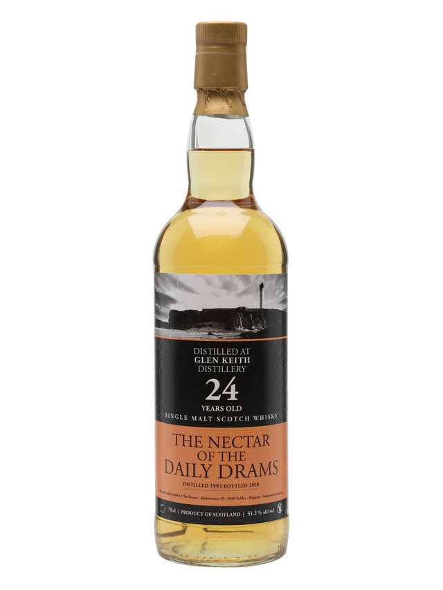 Glen Keith 1993 24 Year Old Daily Drams Speyside Single Malt Scotch Whisky | 700ML at CaskCartel.com