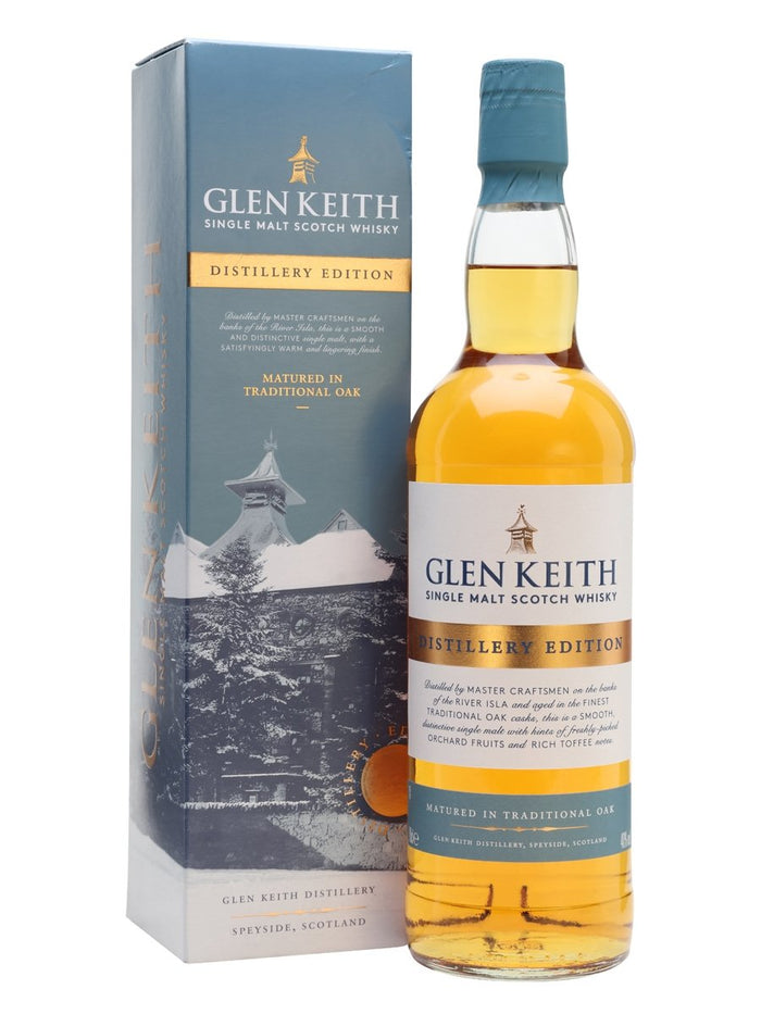 Glen Keith Distillery Edition Speyside Single Malt Scotch Whisky | 700ML