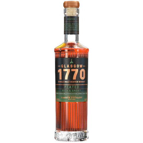 Glasgow 1770 Peated Rich & Smoky Scotch Whisky  | 500ML at CaskCartel.com