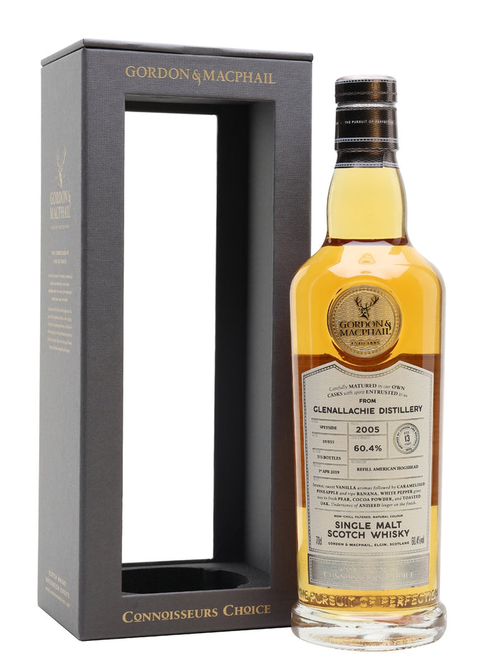 Glenallachie 2005 13 Year Old Connoisseurs Choice Speyside Single Malt Scotch Whisky | 700ML