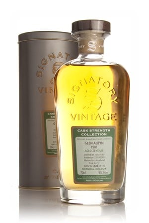 Glen Albyn 28 Year Old 1981 - Cask Strength Collection (Signatory) Scotch Whisky | 700ML at CaskCartel.com