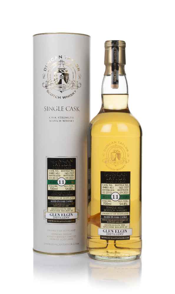 Glen Elgin 11 Year Old 2010 (cask 84801451) (Duncan Taylor) Scotch Whisky | 700ML at CaskCartel.com