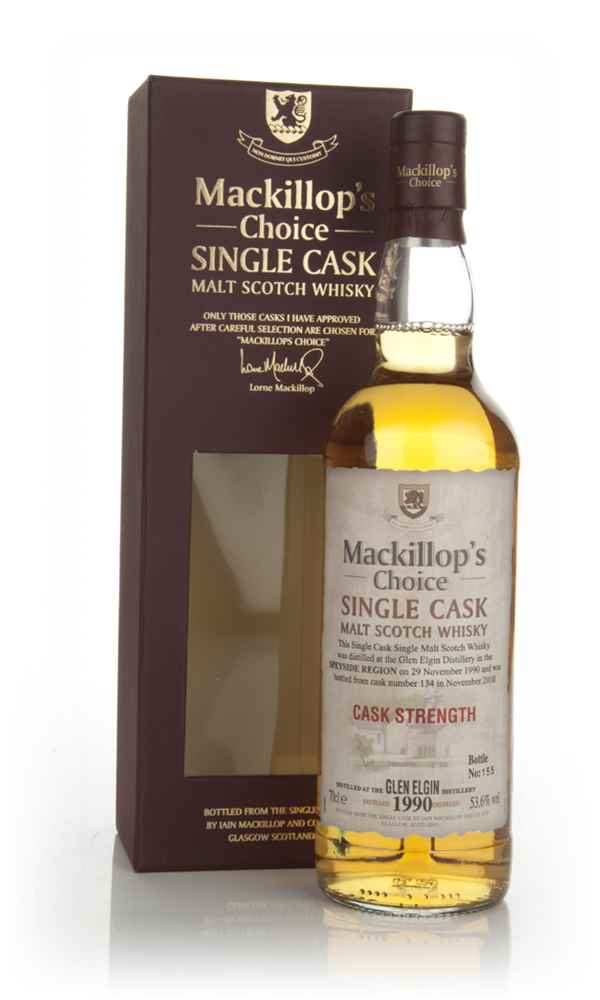 Glen Elgin 1990 (cask 134) - Mackillop's Choice (bottled 2010) Scotch Whisky | 700ML at CaskCartel.com