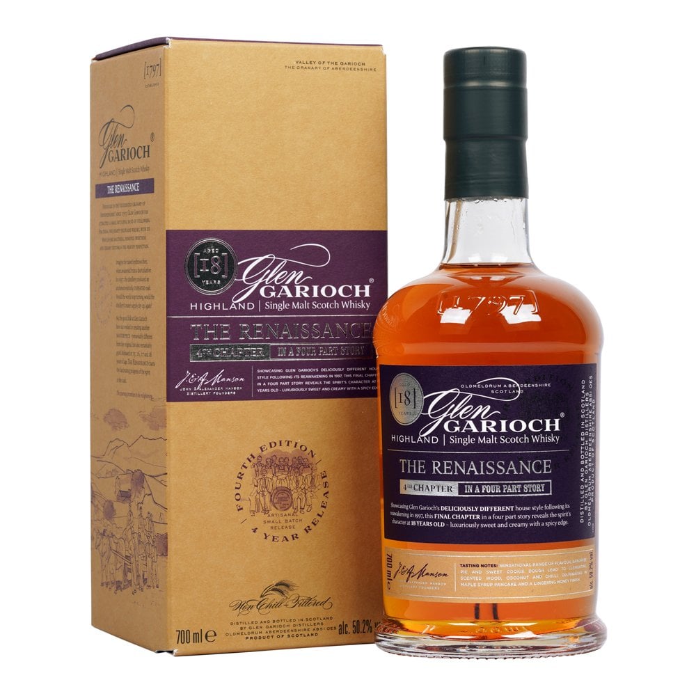 Glen Garioch The Renaissance Chapter 4 2018 18 Year Old Highland Single Malt Scotch Whisky | 700ML at CaskCartel.com