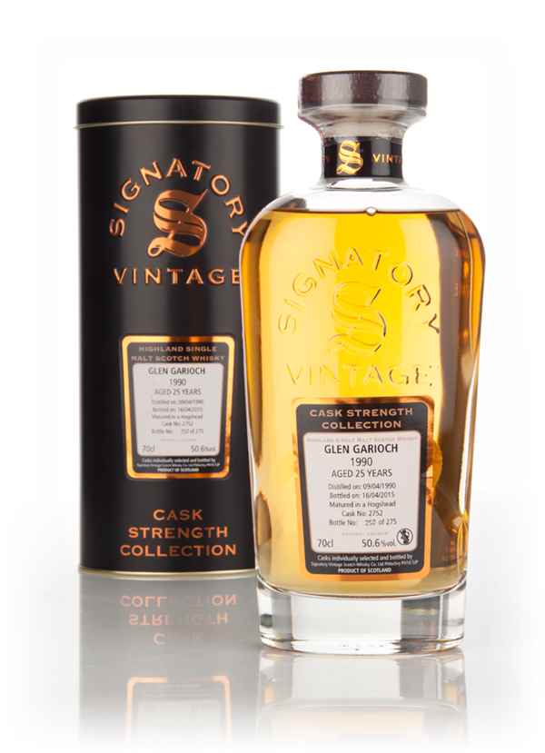 Glen Garioch 25 Year Old 1990 (cask 2752) - Cask Strength Collection (Signatory) Scotch Whisky | 700ML at CaskCartel.com