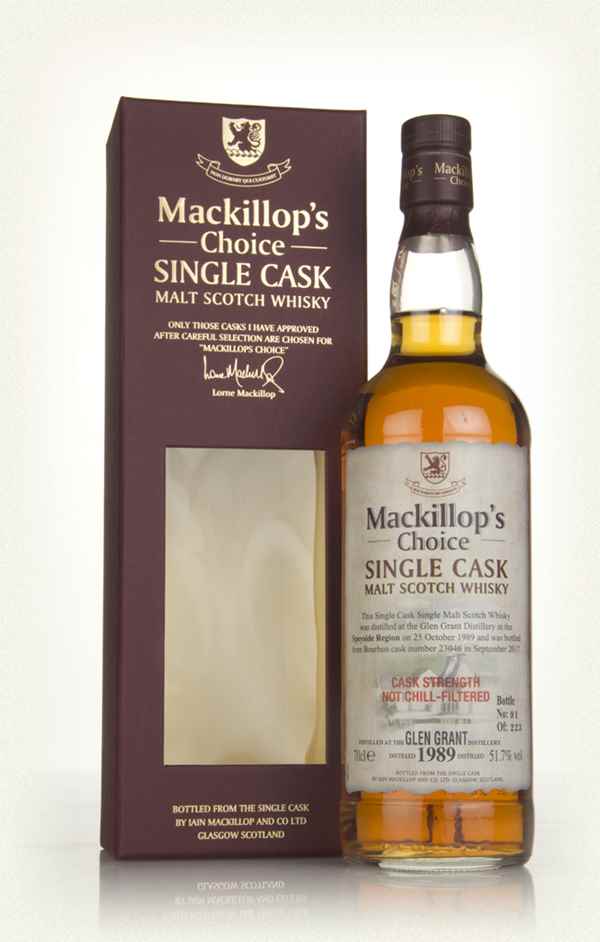 Glen Grant 27 Year Old 1989 (cask 23046) - Mackillop's Choice Scotch Whisky | 700ML