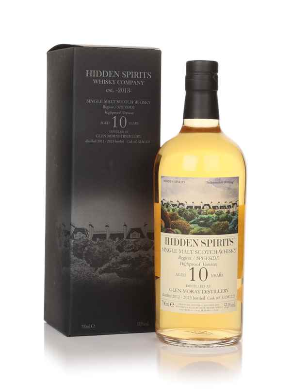 Glen Moray 10 Year Old 2012 (cask GLM1223) - Hidden Spirits Scotch Whisky | 700ML