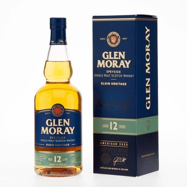 Glen Moray 12 Year OldAmerican Cask Scotch Whisky | 700ML