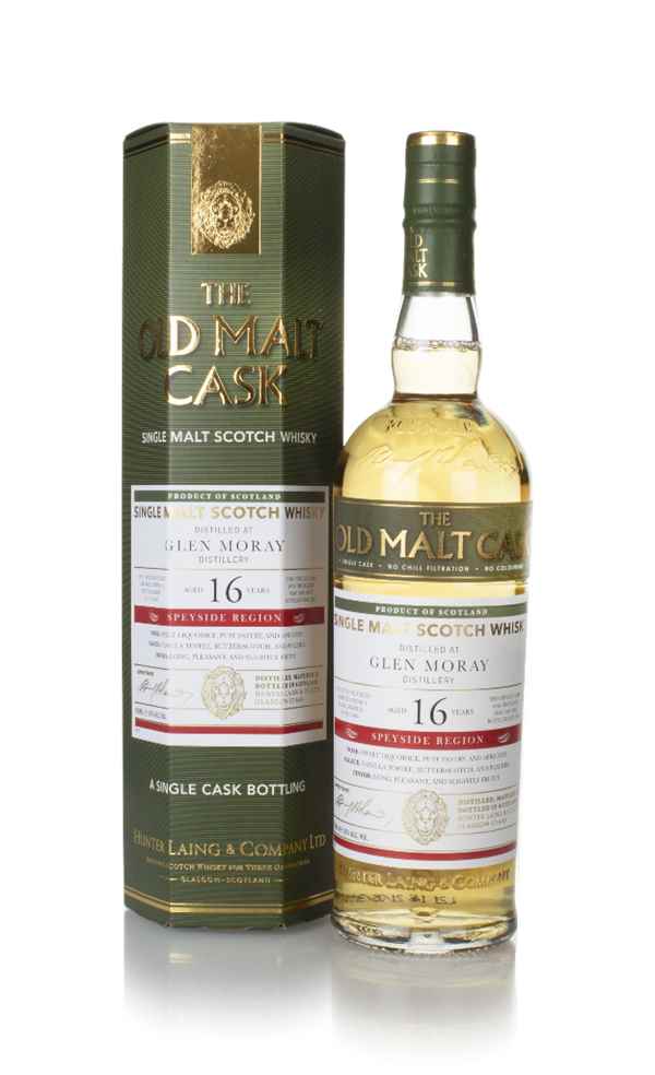 Glen Moray 16 Year Old 2005 (cask 18663) - Old Malt Cask (Hunter Laing) Whisky | 700ML