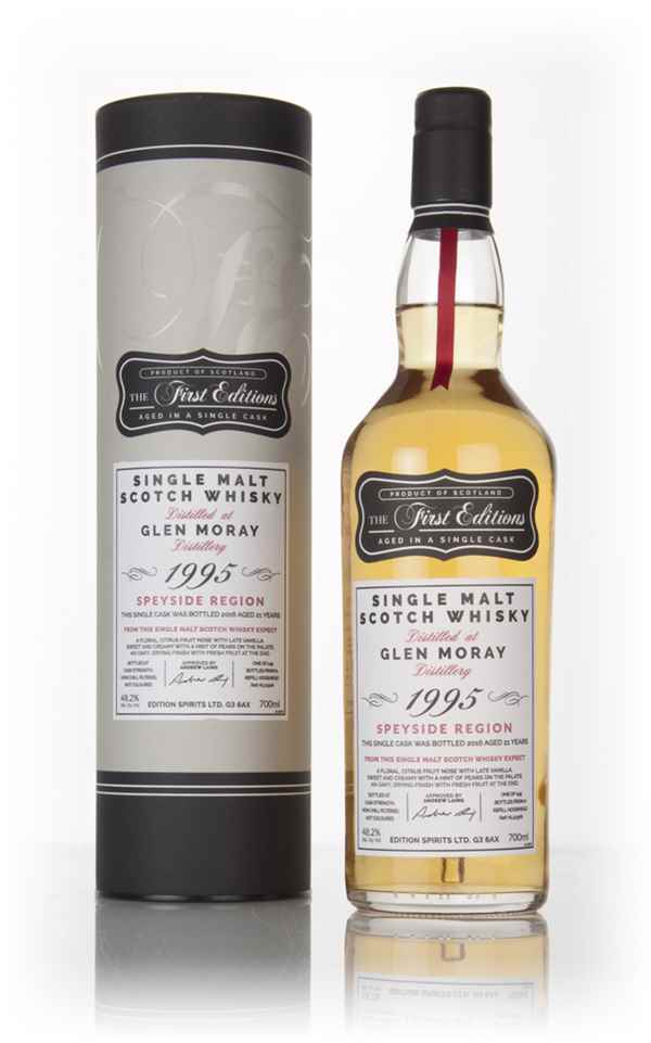 Glen Moray 21 Year Old 1995 (cask 12306) - The First Editions (Hunter Laing) Scotch Whisky | 700ML at CaskCartel.com