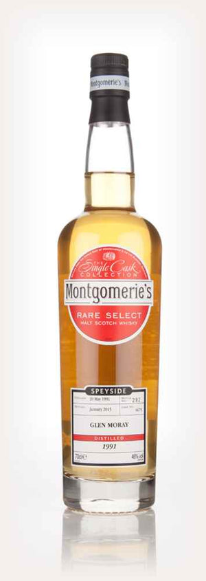 Glen Moray 23 Year Old 1991 (cask 4675) - Rare Select (Montgomerie's) Scotch Whisky | 700ML at CaskCartel.com
