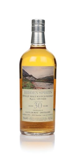 Glen Moray 30 Year Old 1991 (Cask GLM9122) - Hidden Spirits Scotch Whisky | 700ML