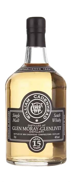 Glen Moray-Glenlivet 15 Year Old (Cadenhead Bottling) Single Malt Scotch Whisky - CaskCartel.com