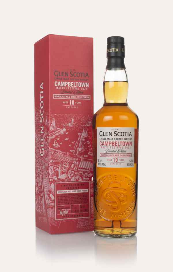 Glen Scotia 10 Year Old - Campbeltown Malts Festival 2021 Scotch Whisky | 700ML at CaskCartel.com