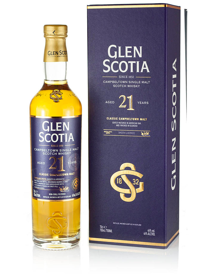 Glen Scotia 21 Year Olda (2023 Release) Single Malt Scotch Whisky | 700ML