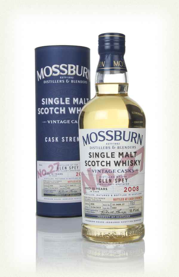 Glen Spey 10 Year Old 2008 - Vintage Casks (Mossburn) Scotch Whisky | 700ML