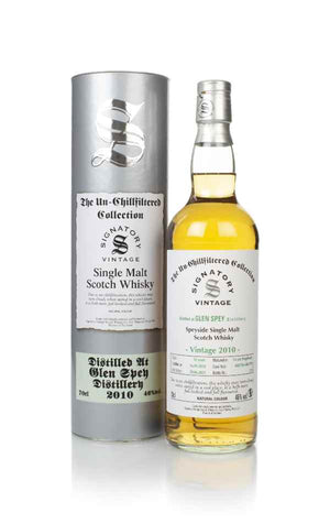 Glen Spey 10 Year Old 2010 (casks 804794 & 804799) - Un-Chilfiltered Collection (Signatory) Scotch Whisky | 700ML at CaskCartel.com