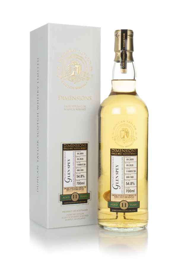 Glen Spey 11 Year Old 2009 (cask 110805728) - Dimensions (Duncan Taylor) Scotch Whisky | 700ML