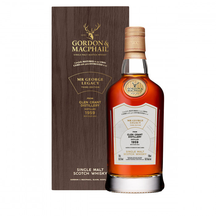 Gordon & Macphail Glen Grant 63 year old Mr. George Legacy 3rd Edition 1959 Scotch Whisky | 700ML