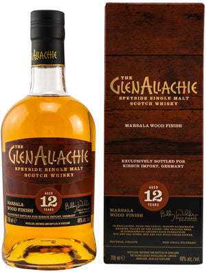 Glenallachie 12 Year Old 2021 Marsala Cask Finish Speyside Single Malt Scotch Whisky | 700ML at CaskCartel.com