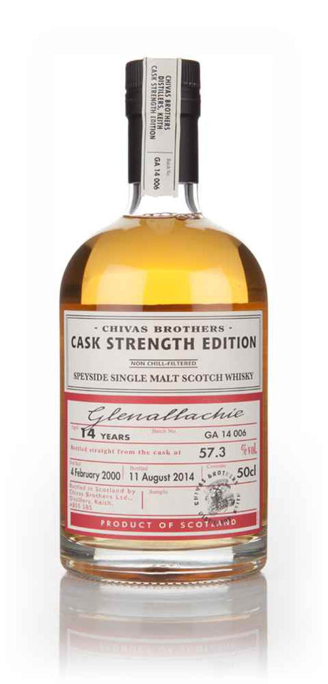 Glenallachie 14 Year Old 2000 - Cask Strength Edition (Chivas Brothers) Scotch Whisky | 500ML at CaskCartel.com