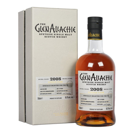 GlenAllachie Speyside Single Chinquapin Virgin Oak Cask #6896 2008 13 Year Old Whisky | 700ML at CaskCartel.com