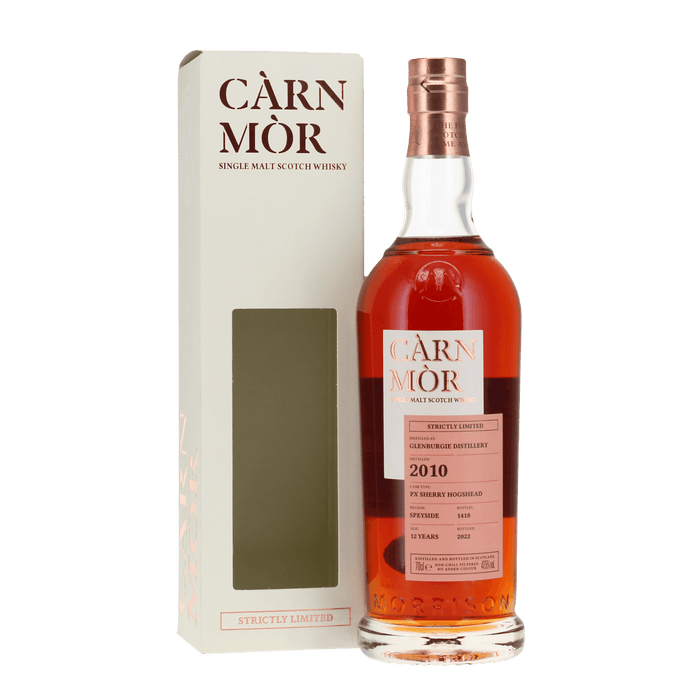 Glenburgie Carn Mor Strictly Limited PX Sherry 2010 12 Year Old Whisky | 700ML