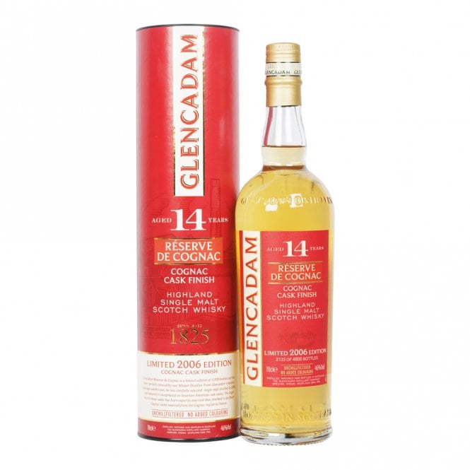 Glencadam 14 Year Old Reserve De Cognac Highland Single Malt Scotch Whisky | 700ML