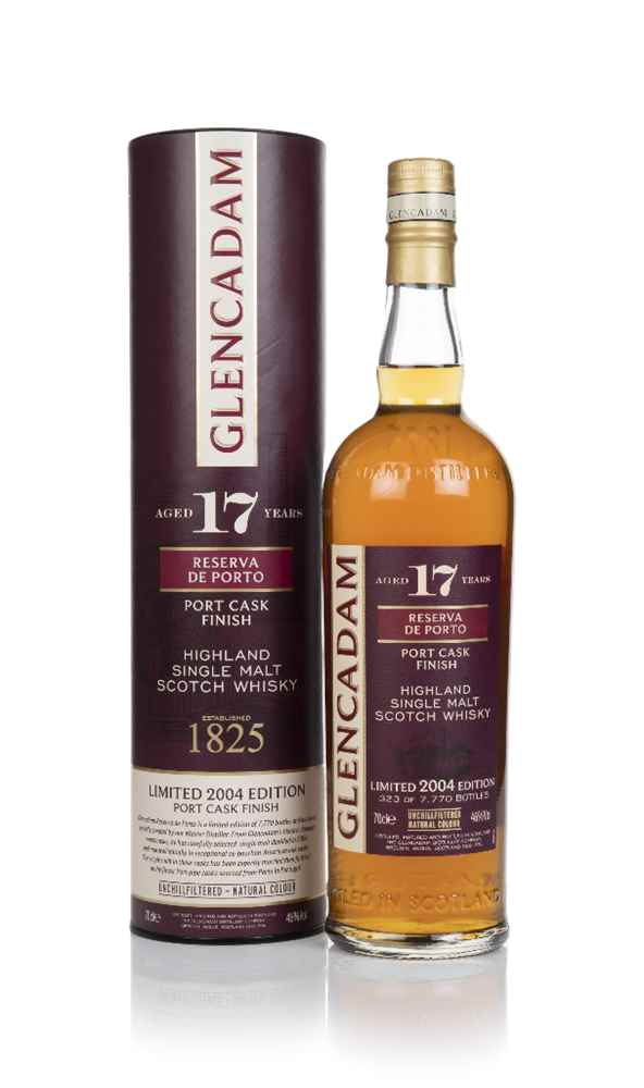 Glencadam 17 Year Old 2004 Reserva de Porto Scotch Whisky | 700ML