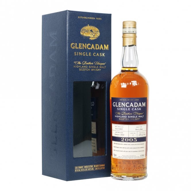 Glencadam 2005 14 Year Old Sherry Cask Highland Single Malt Scotch Whisky | 700ML