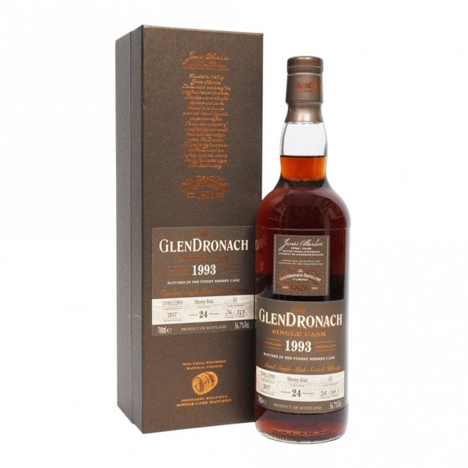 GlenDronach 1993 24 Year Old Batch 16 Cask #55 Single Malt Scotch Whisky