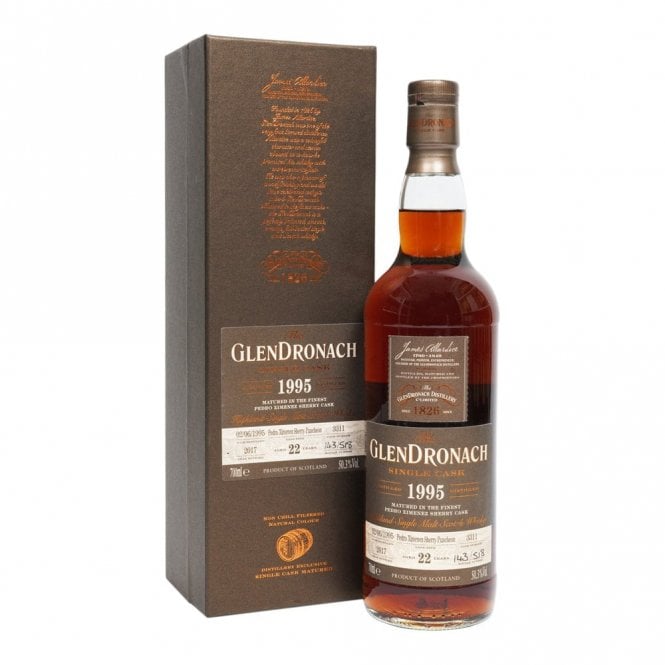 Glendronach 1995 22 Year Old Batch 16 Cask #3311 Single Malt Scotch Whisky