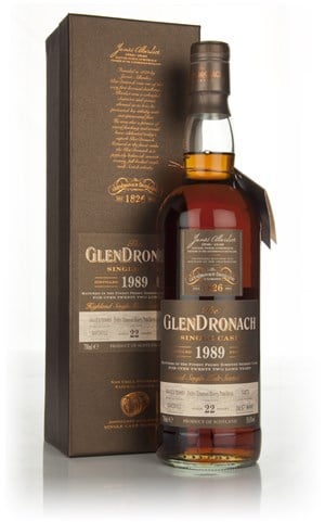GlenDronach 22 Year Old 1989 - Pedro Ximenez Cask Finish Scotch Whisky | 700ML at CaskCartel.com