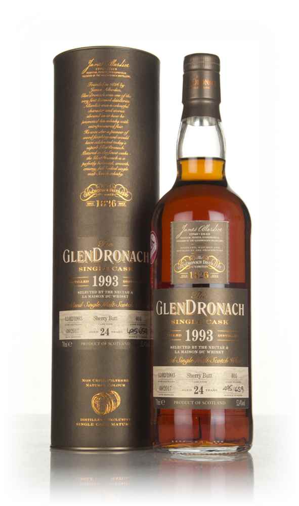 GlenDronach 24 Year Old 1993 (cask 401) Scotch Whisky | 700ML at CaskCartel.com