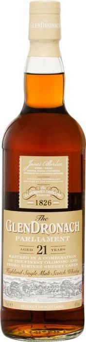 GlenDronach Scotch Single Malt 21 Year Old Parliament - CaskCartel.com