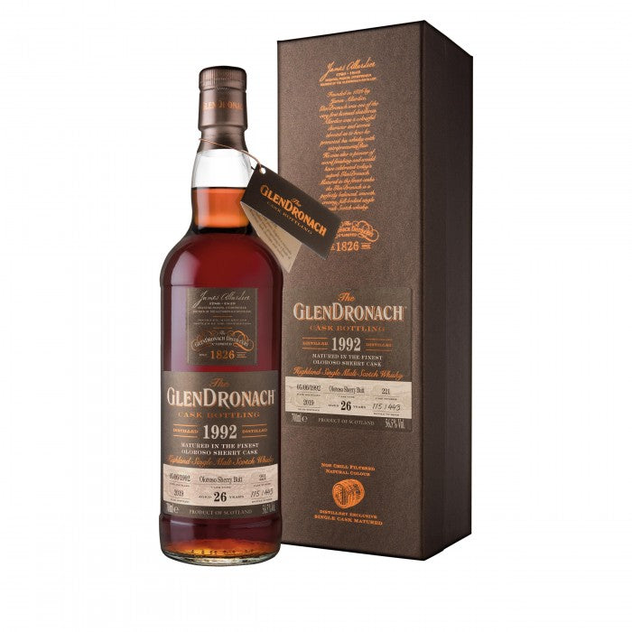 Glendronach 1992 26 Year Old Batch 17 Single Cask #221 Single Malt Scotch Whisky | 700ML at CaskCartel.com