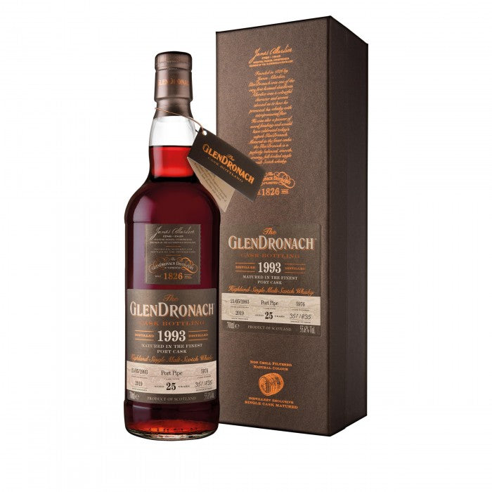 GlenDronach 1993 25 Year Old Batch 17 Single Cask #5976 Single Malt Scotch Whisky | 700ML