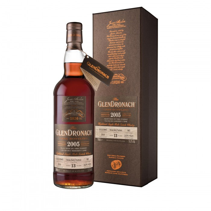 Glendronach 2005 13 Year Old Single Cask #887 Batch 17 Single Malt Scotch Whisky | 700ML