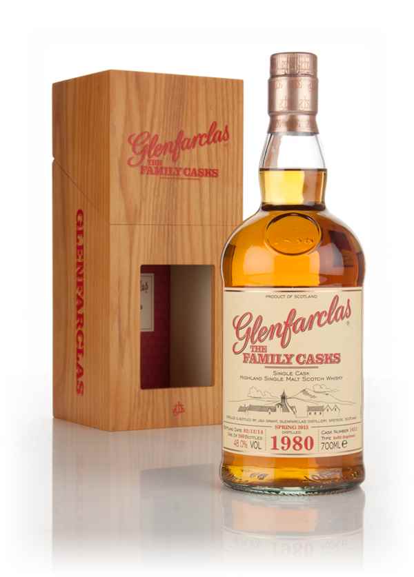 Glenfarclas 1980 (cask 1411) Family Cask Spring 2015 Release Scotch Whisky | 700ML at CaskCartel.com