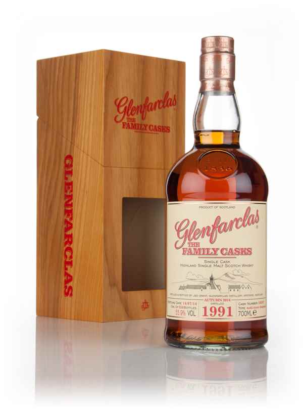 Glenfarclas 1991 (cask 10267) Family Cask Autumn 2014 Release Scotch Whisky | 700ML