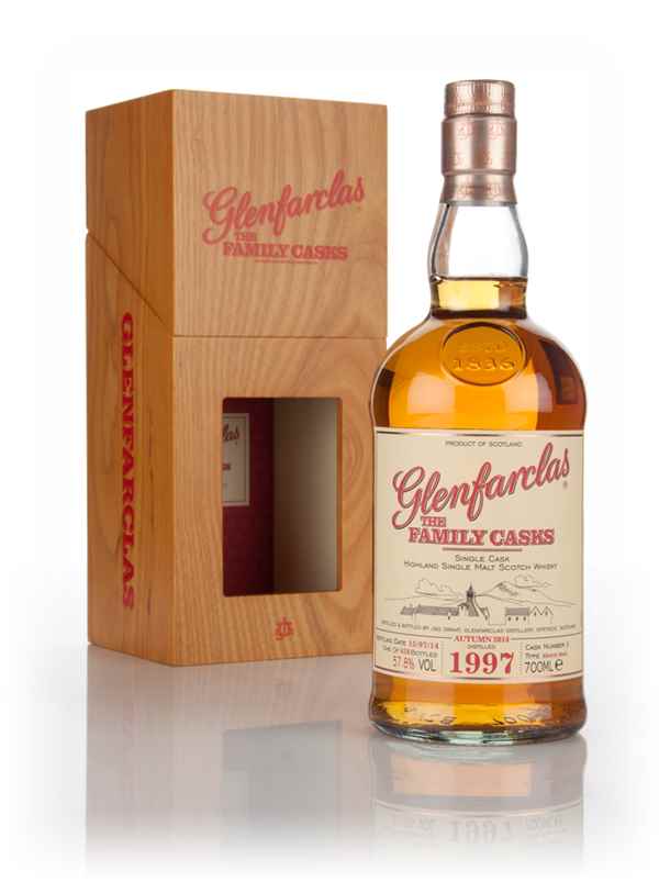 Glenfarclas 1997 (cask 1) Family Cask Autumn 2014 Release Scotch Whisky | 700ML at CaskCartel.com
