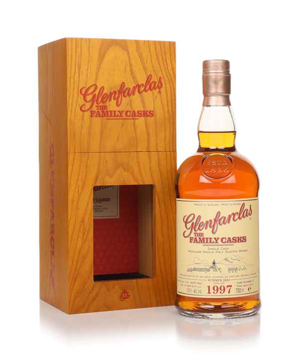 Glenfarclas 1997 (Cask 3) - Family Cask Summer 2022 Release Scotch Whisky | 700ML at CaskCartel.com