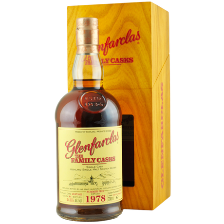 Glenfarclas 1978 (Cask 755) - Family Cask Summer 2022 Release Scotch Whisky | 700ML at CaskCartel.com