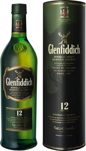 Glenfiddich 12 Year Old Single Malt Scotch Whisky - CaskCartel.com