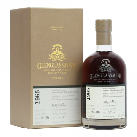 Glenglassaugh 1965 50 Year Old Batch 3 Cask 3510 Single Malt Scotch Whisky - CaskCartel.com