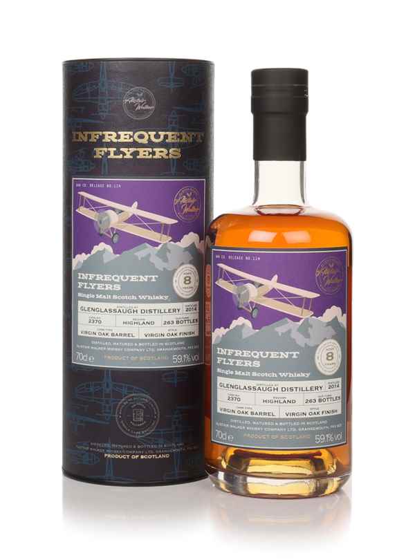 Glenglassaugh 8 Year Old 2014 (cask 2370) - Infrequent Flyers (Alistair Walker) Scotch Whisky | 700ML