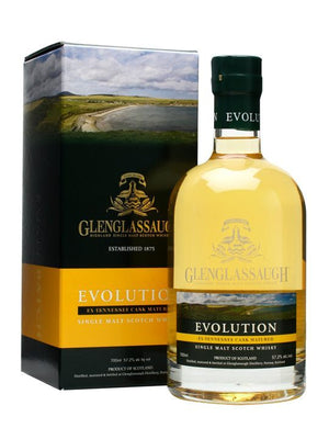 Glenglassaugh Distillery Evolution Ex-Tennessee Cask Matured 114.4 Proof Single Malt Scotch Whisky at CaskCartel.com